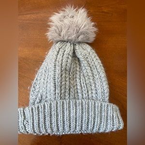 Gray beanie